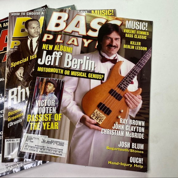 Vintage Bass Player Magazine Back Issues Musician - Picture 6 of 12